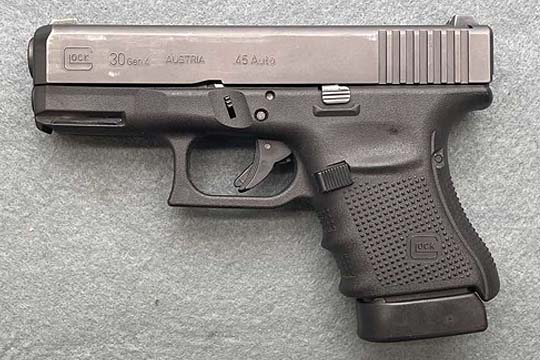 Nice-Glock 30 Gen 4 G4 Generation 4 .45 ACP w/ Night Sights