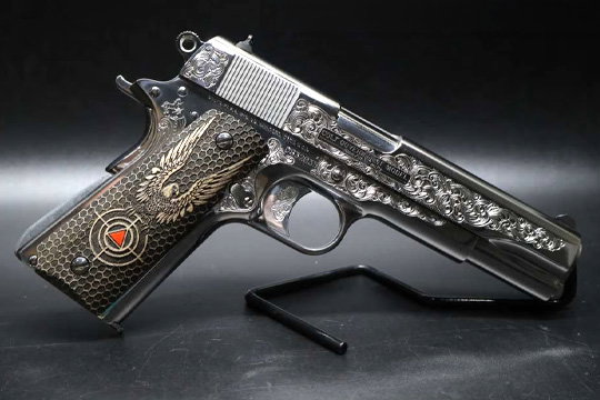 Colt Delta Elite Engraved Semi Auto Pistol 10mm Auto