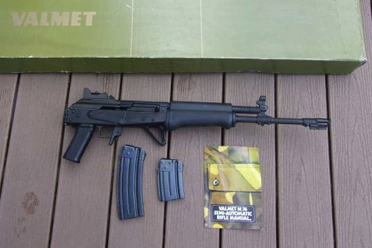 Valmet M76 .223 16" Semi Auto Rifle w/ Folding Stock 2 Mags & Box Dollar Start