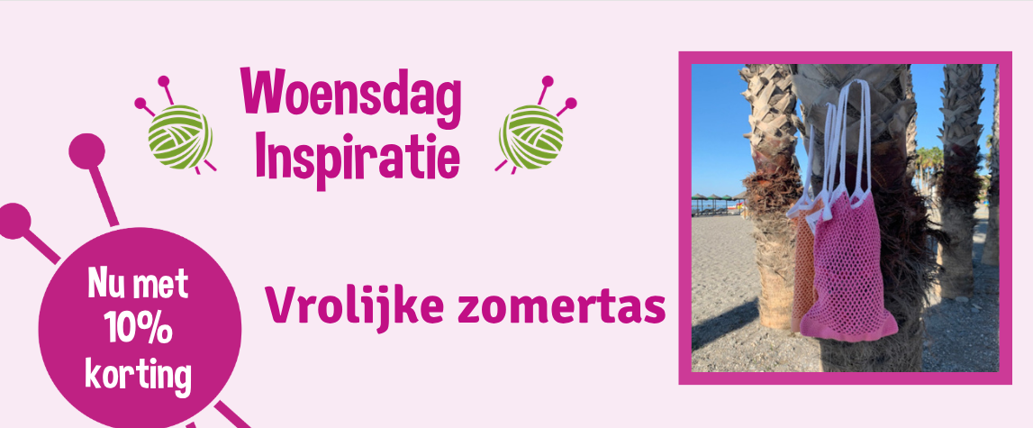 Woensdaginspiratie: Vrolijke zomertas