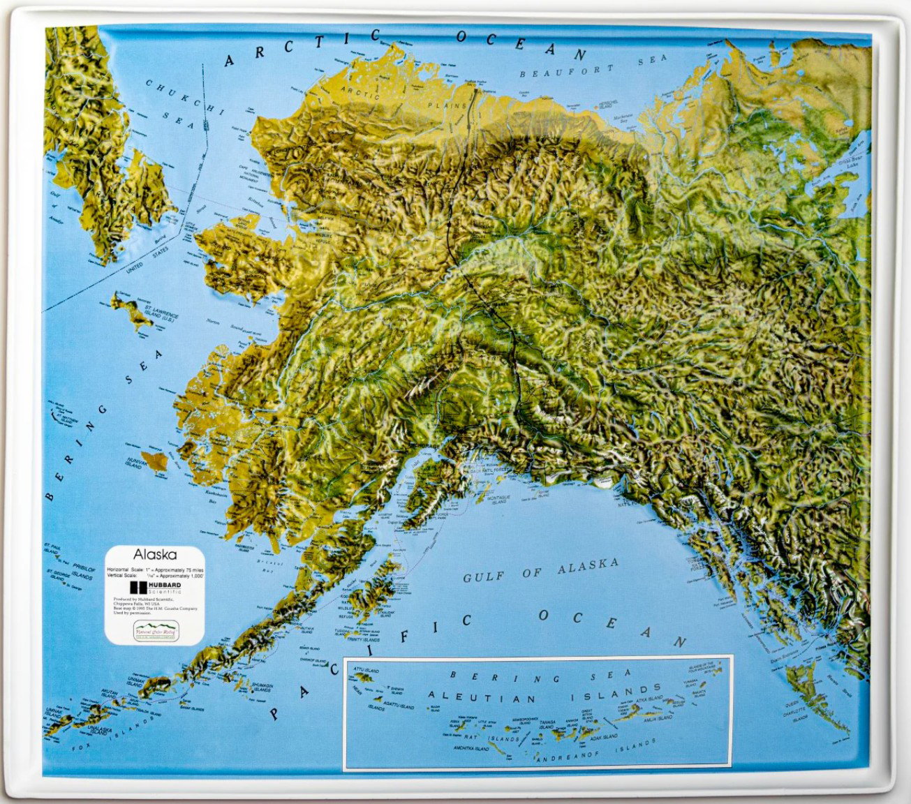 Raised Relief Maps