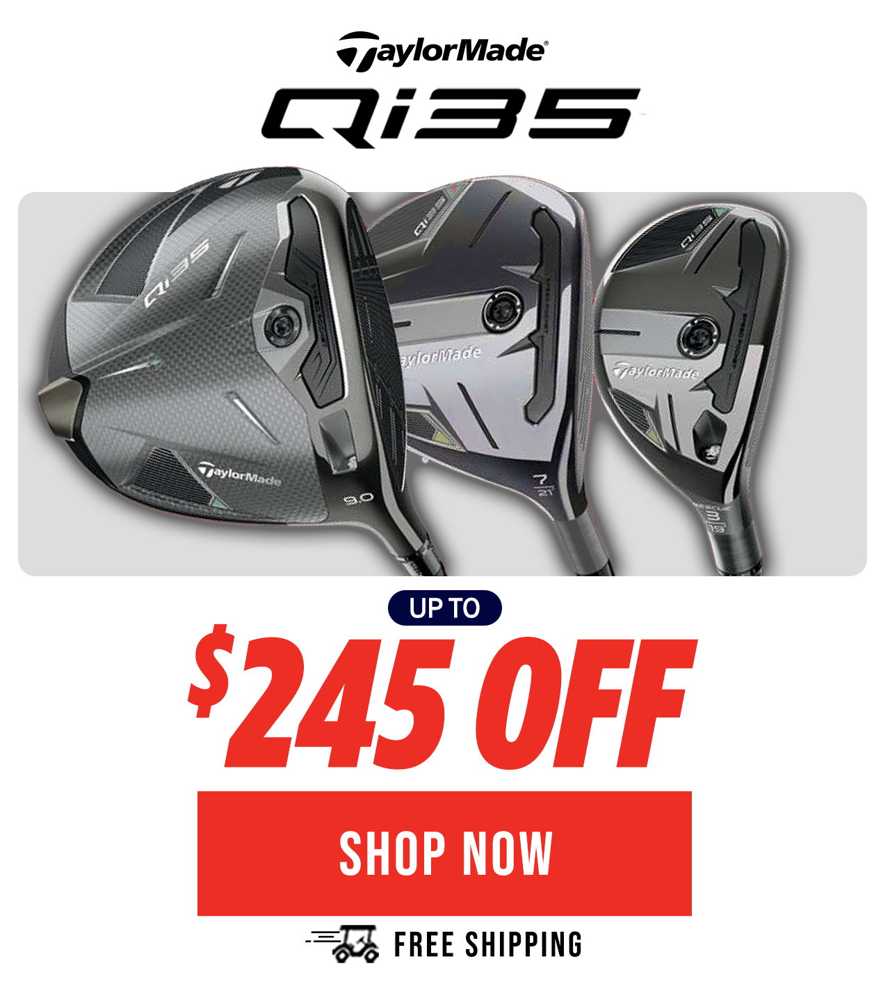 TaylorMade Qi35 Savings | Free Shipping