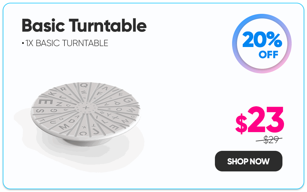 Basic Turntable 3dmakerpro