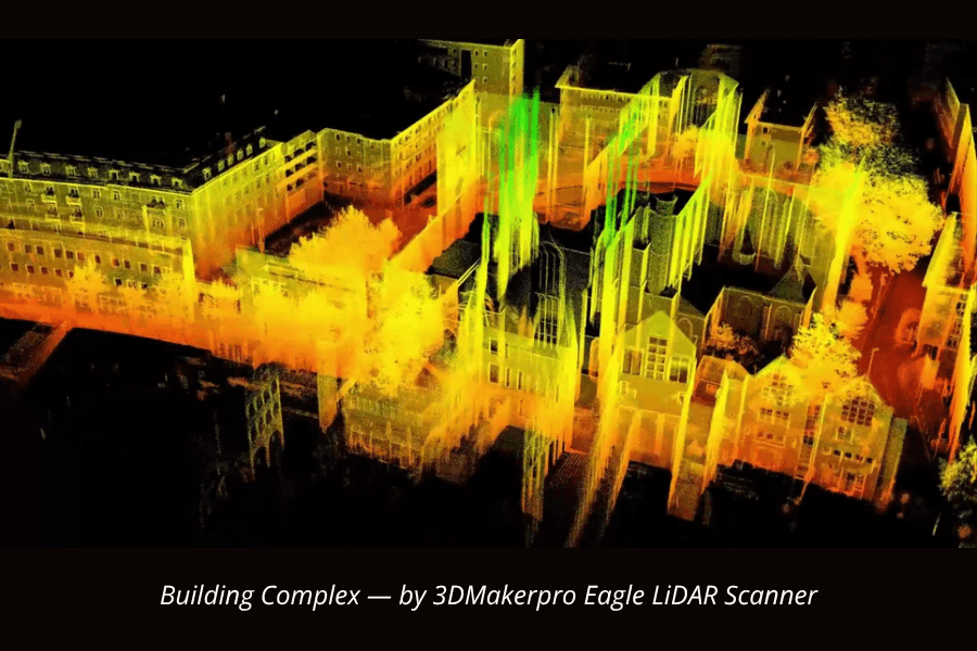 Building Complex — by 3DMakerpro Eagle LiDAR Scanner