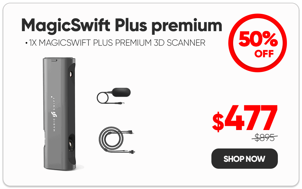 Magic Swift Plus 3D Scanner 3dmakerpro