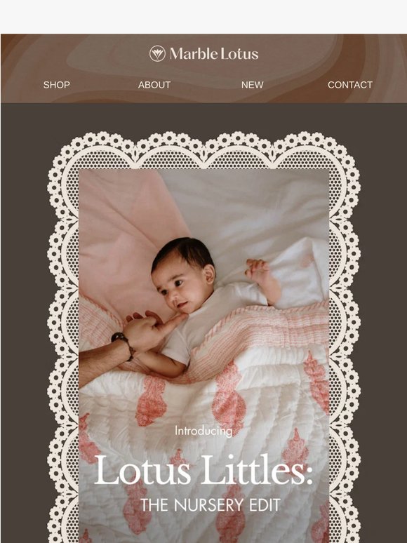 Introducing Lotus Littles: The Nursery Edit