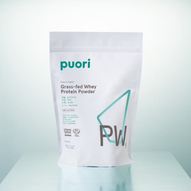 Be the first to try our new PW1 Grass-fed Whey Protein Unflavored
