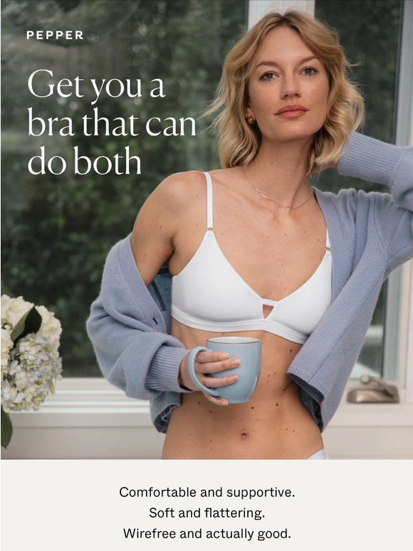 Your underwire could never ✋
