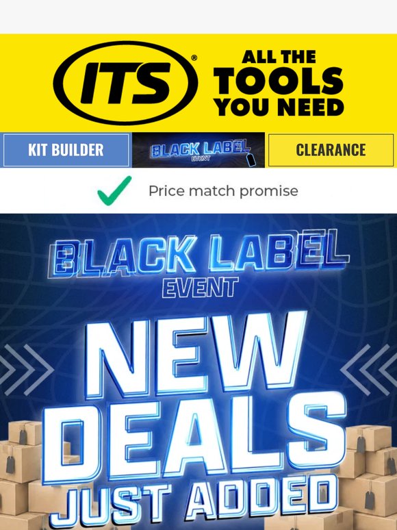 🚨NEW DEALS ALERT🚨Check out FRESH New Black Label Event Deals!