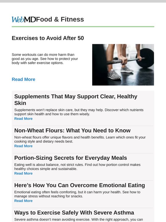 Exercises to Avoid After 50
