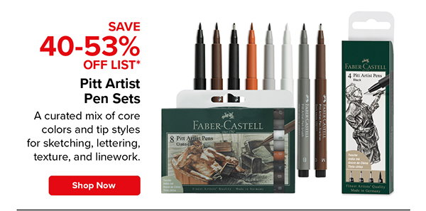 Faber-Castell Pitt Artist Pen Sets