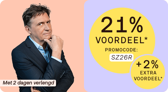 23% voordeel met code SZ26R