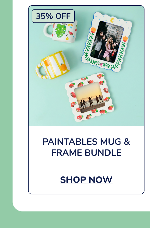 Paintables Mug & Frame Bundle
