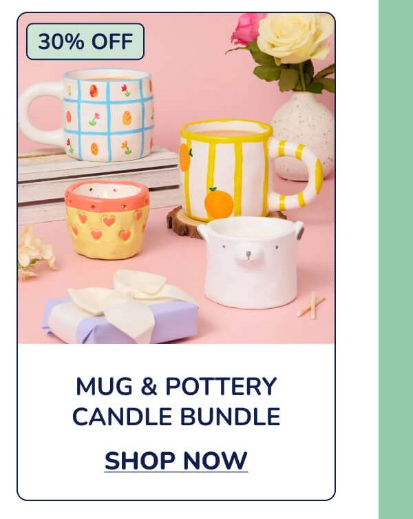 Mug & Pottery Candle Bundle
