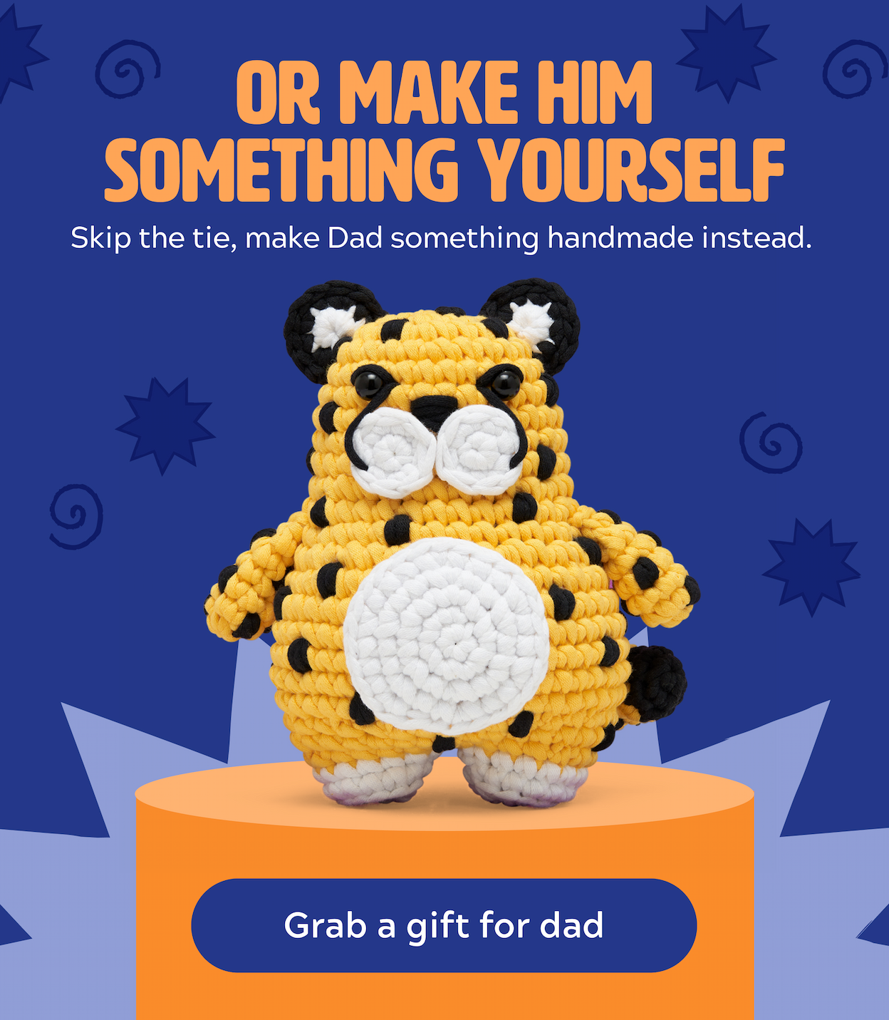 Or make him something yourself [grab a gift for dad]