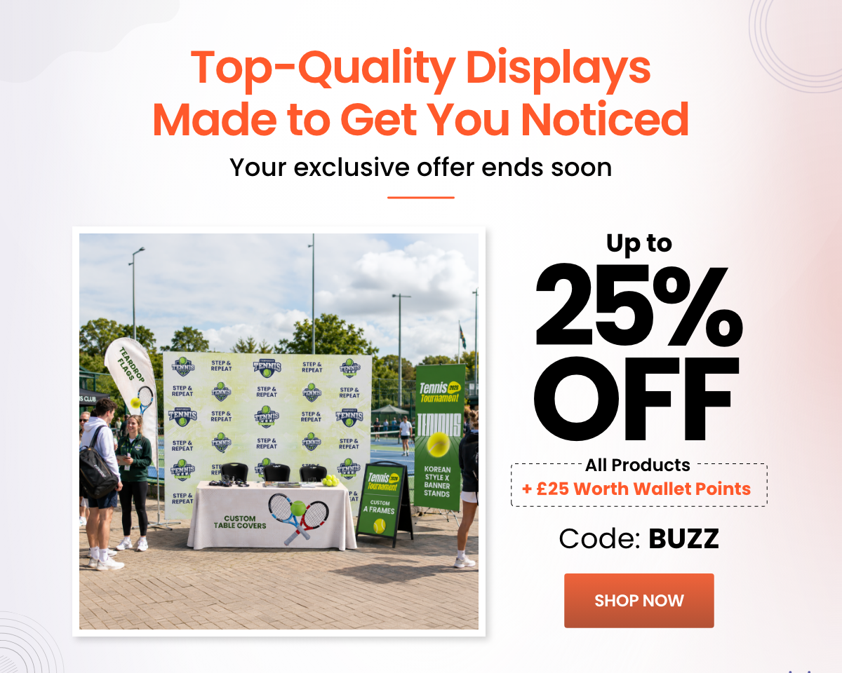 Top - Quality Displays Made to Get You Noticed