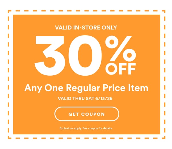 Coupon shown - Click here to get your coupon - Exclusions apply. See coupon for details.