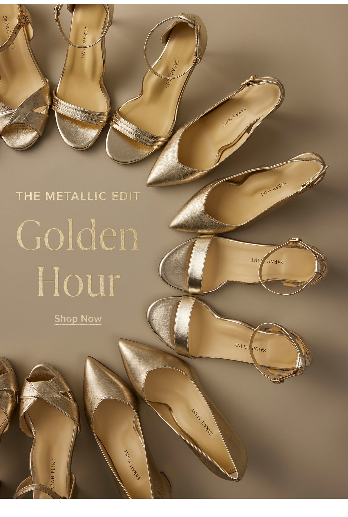 The Metallic Edit: Golden Hour