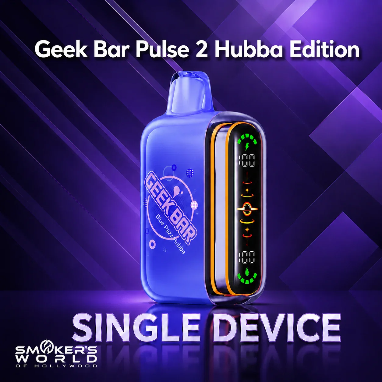 Image of Geek Bar Pulse 2 Hubba Edition Disposable Vape - ( 1 Pack )
