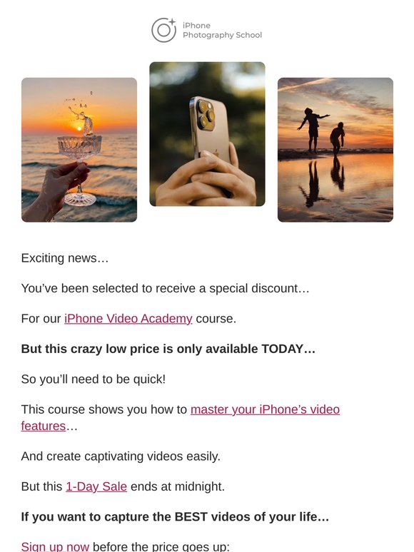 🎁 You’ve been selected