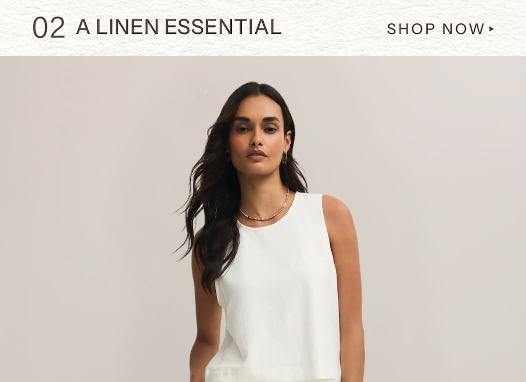 02. A Linen Essential | Lightweight linen and endless versatility keep the Scout & Sloane Set at the top of the list. | Shop Now