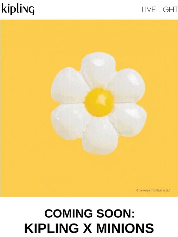Coming Soon: Kipling x Minions