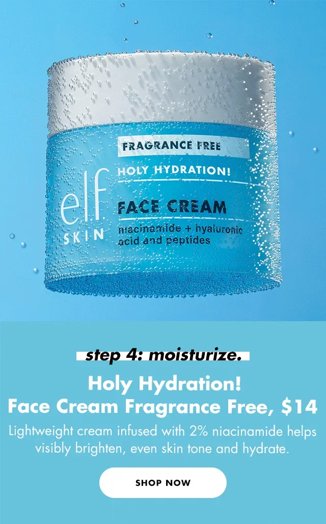 Holy Hydration! Face Cream Fragrance Free