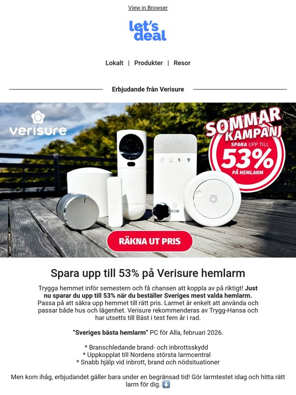 ✋ Har du tryggat ditt hem inför semestern?