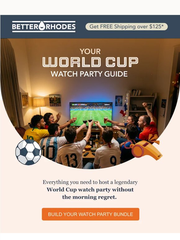 Score Big at Your World Cup Watch Party