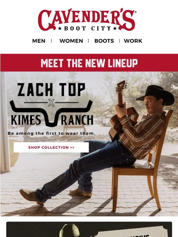 Meet the Lineup: Zach Top X Kimes Ranch