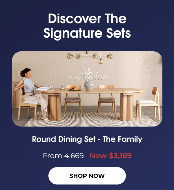 Shop Round Dining Set - The Family