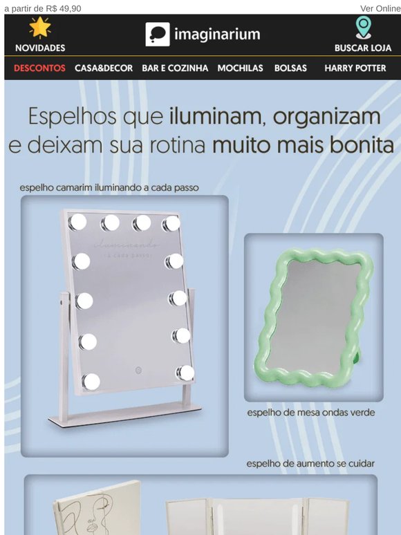 👀 esses espelhos vão transformar sua rotina