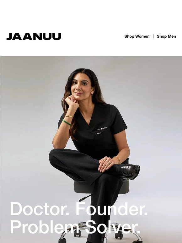 Who Better to Reinvent Scrubs Than a Doctor?