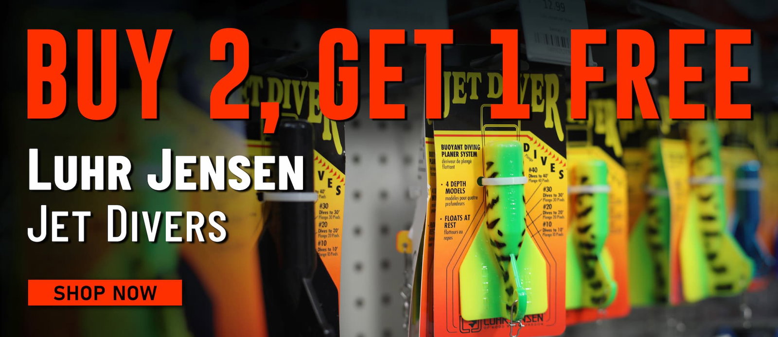 Buy 2, Get 1 Free Luhr Jensen Jet Divers Shop Now