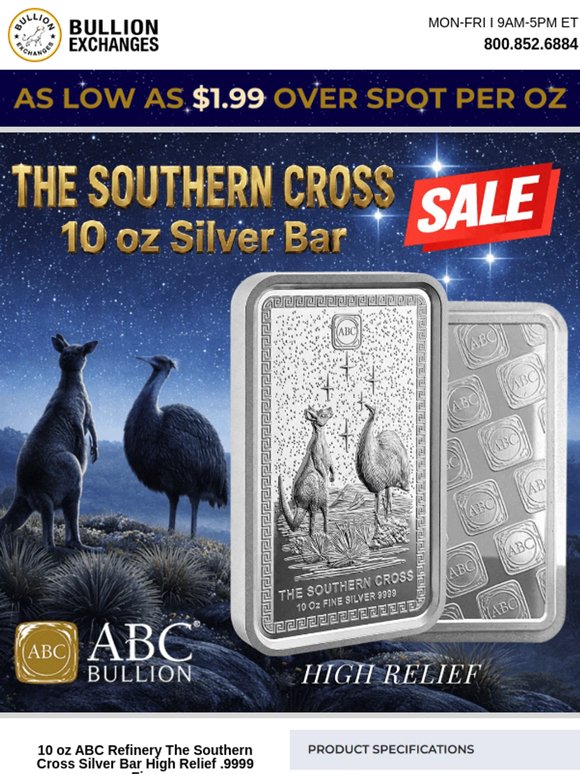 🚀Premium 10 oz Silver, Exceptional Savings!