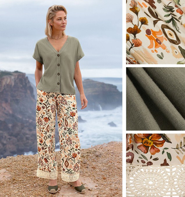 STYLE INSPIRATION - LINEN BLEND & PRINT