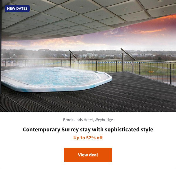Contemporary Surrey stay with sophisticated style