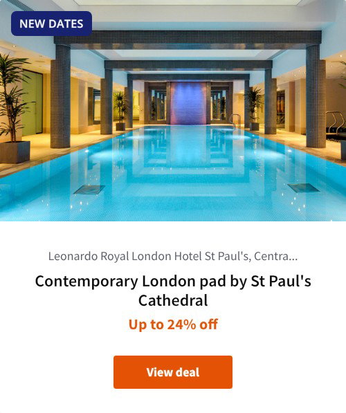 Contemporary London pad by St Paul's Cathedral