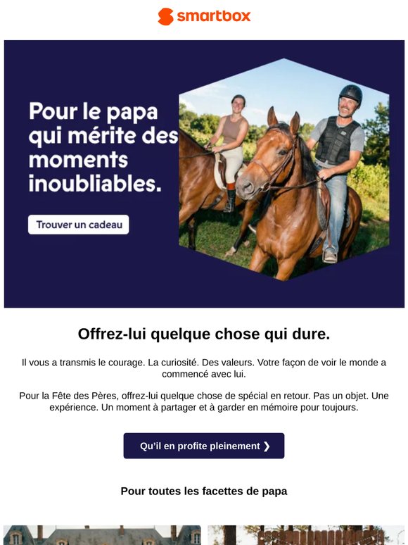 Offrez à papa un souvenir, pas un simple cadeau