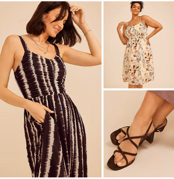 Models wearing maurices clothing.