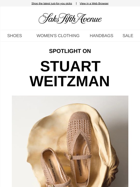 Here are new picks from Stuart Weitzman