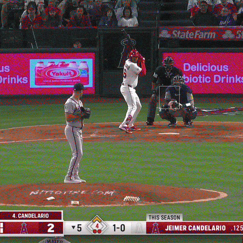 Tyler Kinley gets Jeimer Candelario to chase