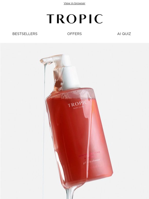 Your shower, freshly squeezed
