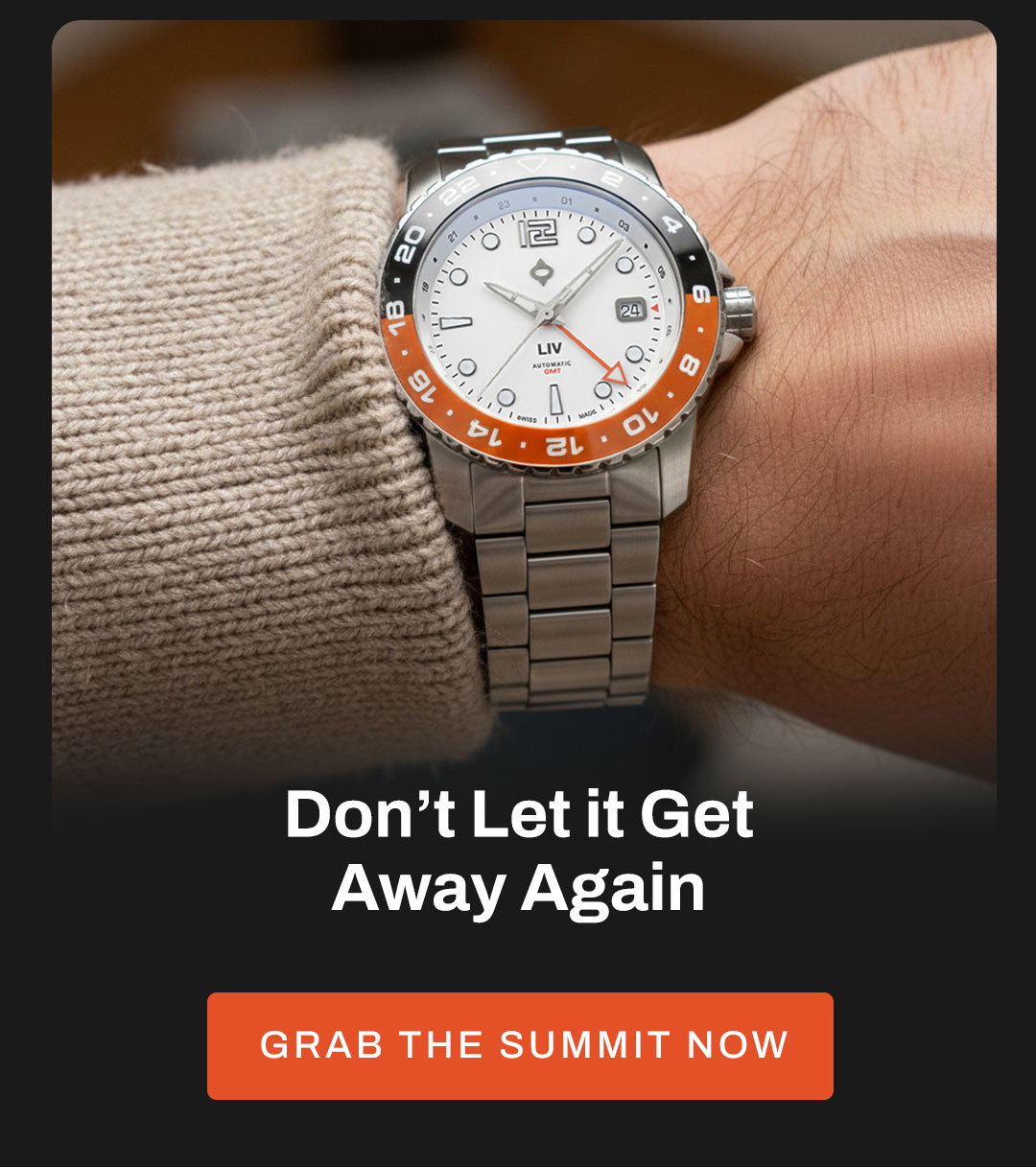 Don't let it get away again. Grab yours now.