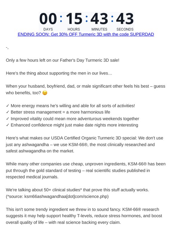 Last Chance: Better Him = Better Life for You