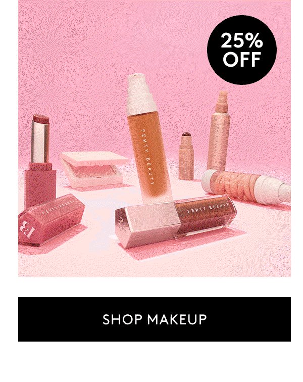 25% OFF SHOP MAKEUP
