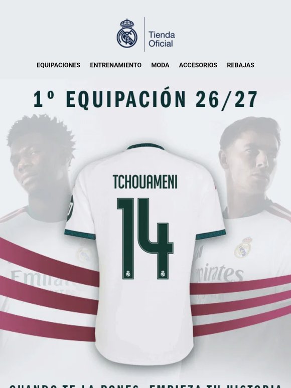 Personaliza tu equipación 26/27
