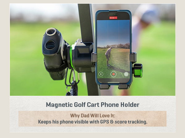 Magnetic Golf Cart Phone Holder
