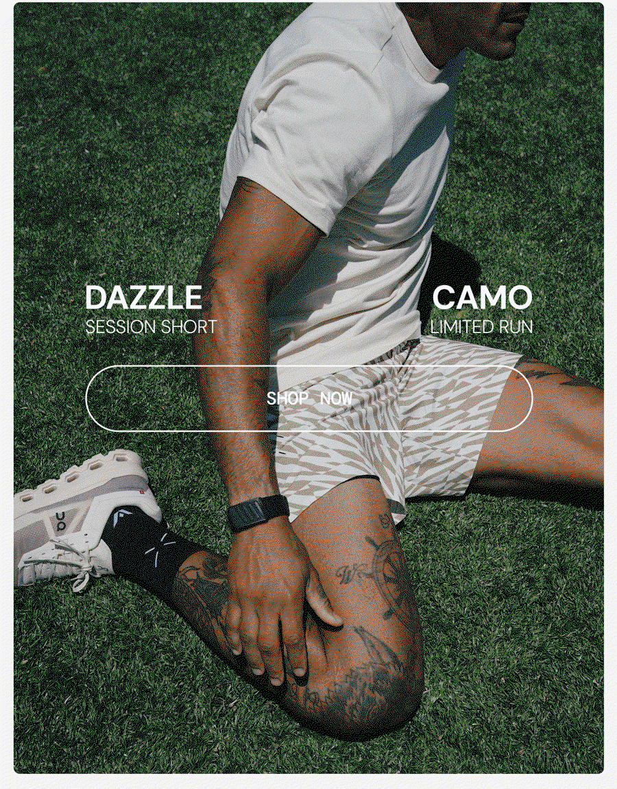 New Limited Edition Print in Session Running Short: Dazzle Camo