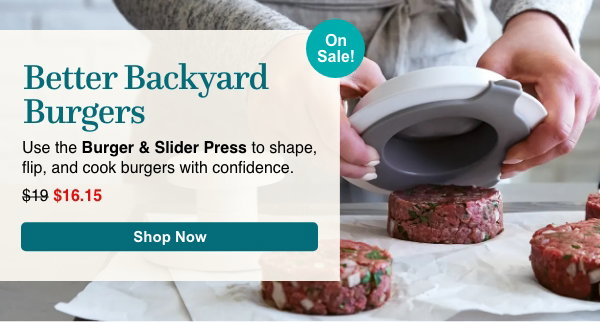 Better backyard burgers